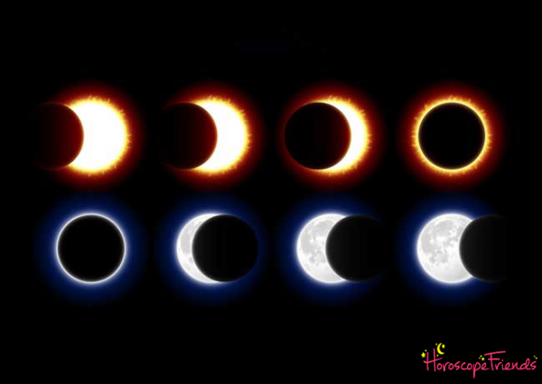 Solar and Lunar Eclipses in the 12 Houses